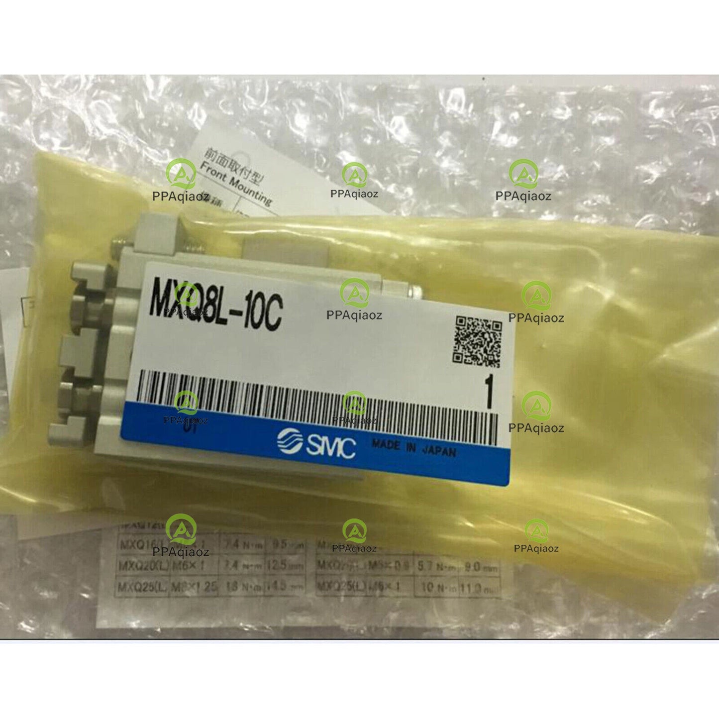 1pc  SMC MXQ8L-10C air cylinder Free shipping #P