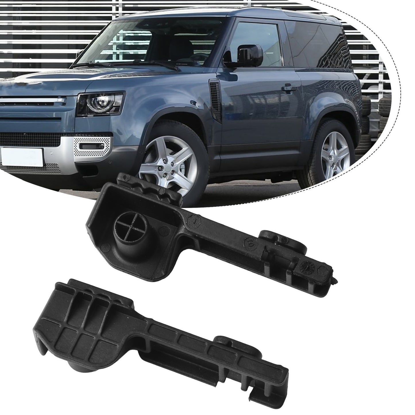 LR137034 Roof Air Deflectors Compatible with For LAND Rover For DEFENDER L663
