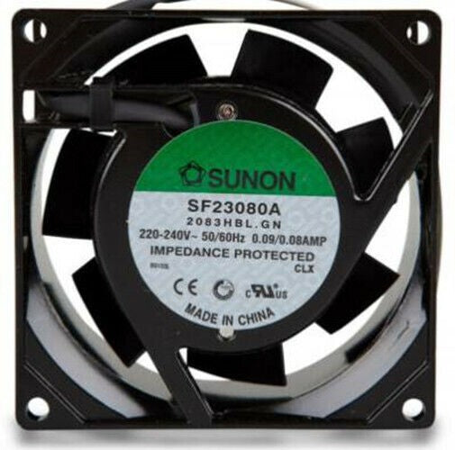 For SUNON SF23080A-2083HBL.GN 220-240V 0.09/0.08AMP 80x80x38mm Cooling fan