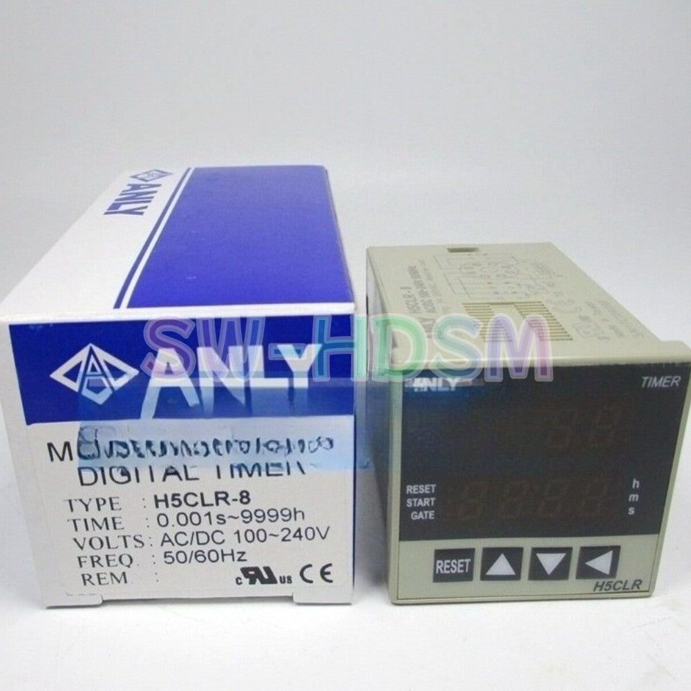 1PCS   for ANLY Time Relay H5CLR-8 100-240V Freight Free