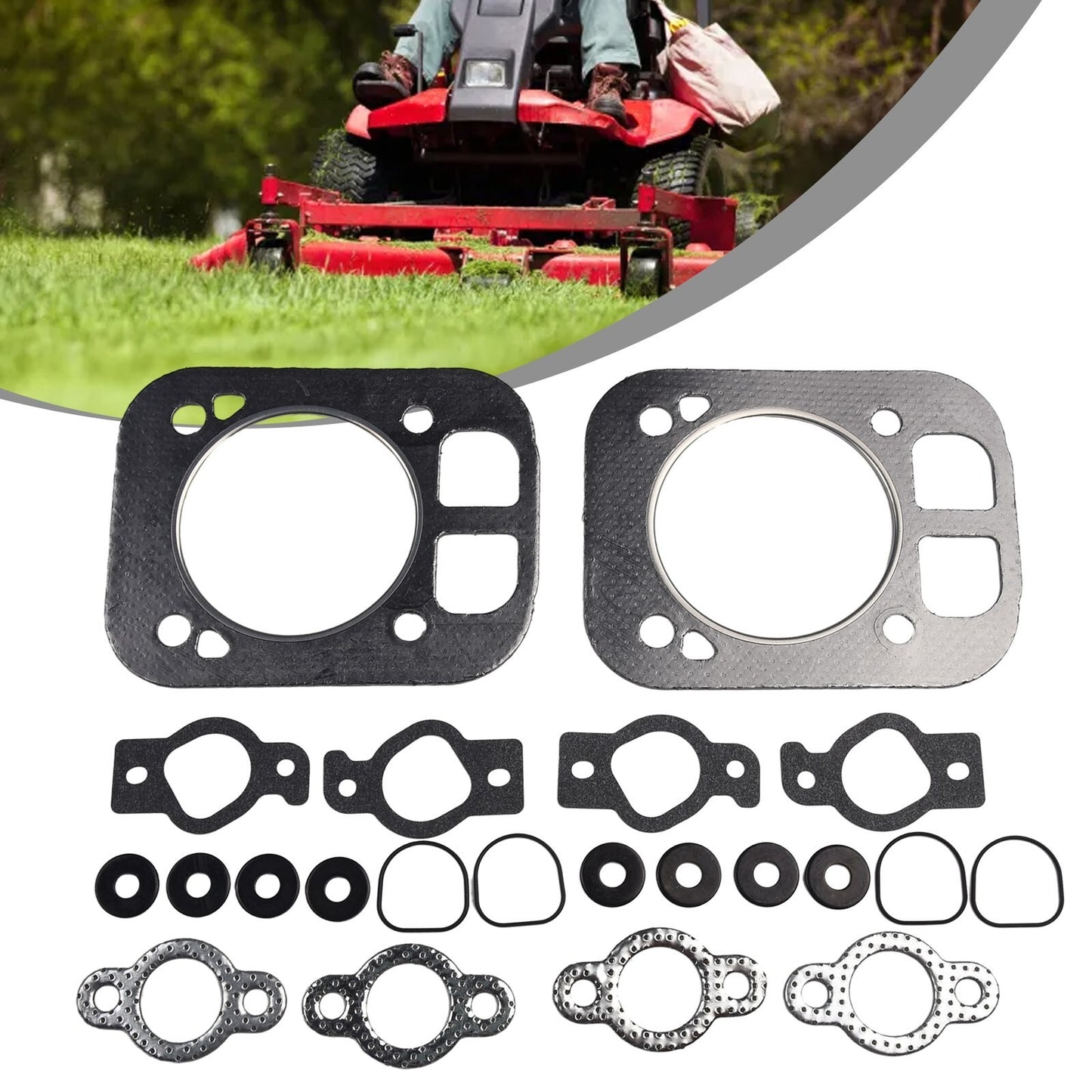 2x REPL KOHLER CYLINDER HEAD GASKET KITS 32 841 02-S ENGINE KT610 KT730 KT715