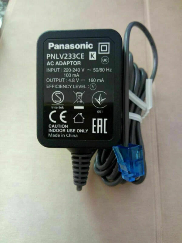 1pcs For   PNLV233CE PNLV233 AC Adapter Power Charger 4.8V 160MA