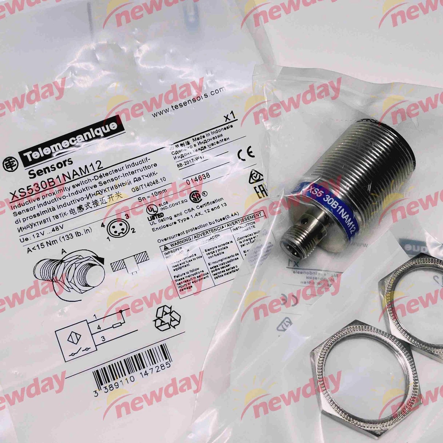 1PC Proximity Switch Sensor XS530B1NAM12