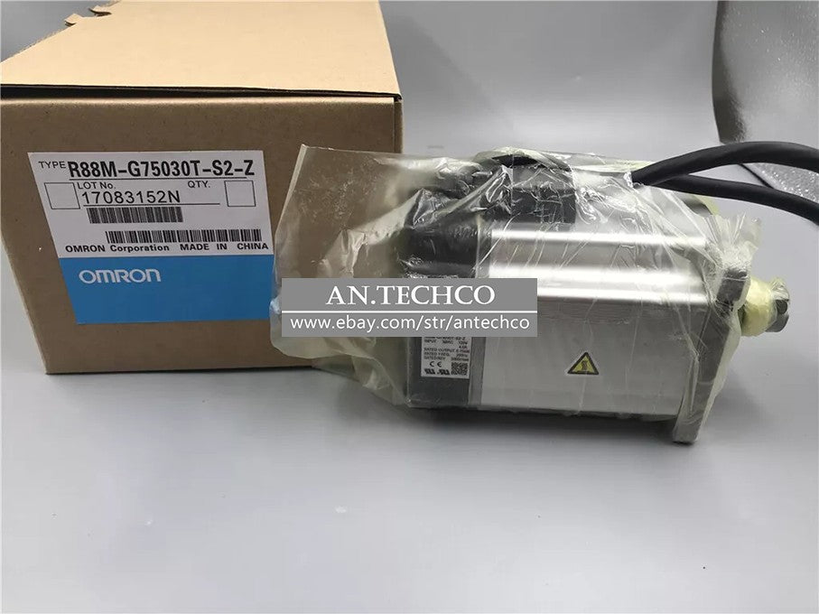 1pcs  Omron   R88M-G75030T-S2-Z Servo Motor