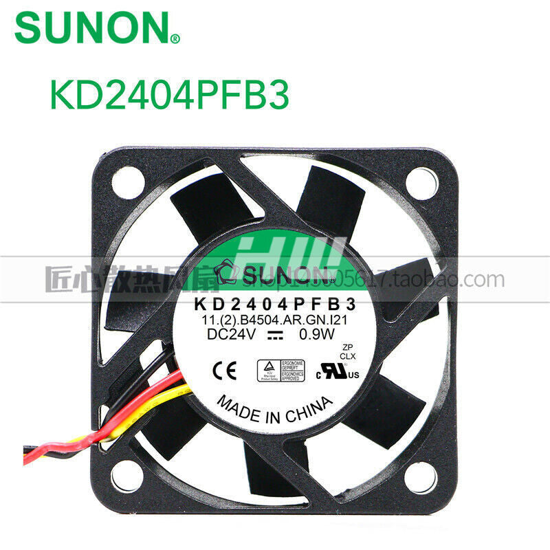 1pc Inverter fan KD2404PFB3 24V 0.9W 3wires 40*40*10mm
