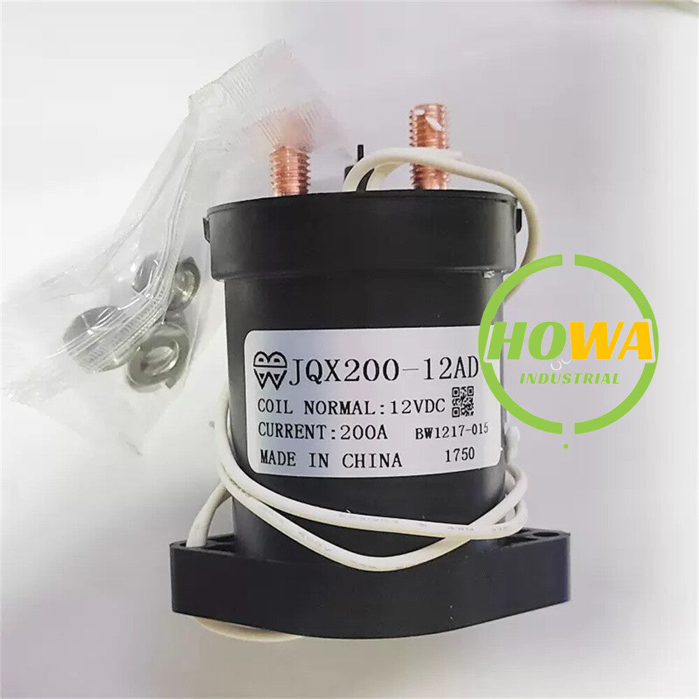 1/piece  High Voltage DC Contactor JQX200-12AD 12VDC 200A Automotive Relay