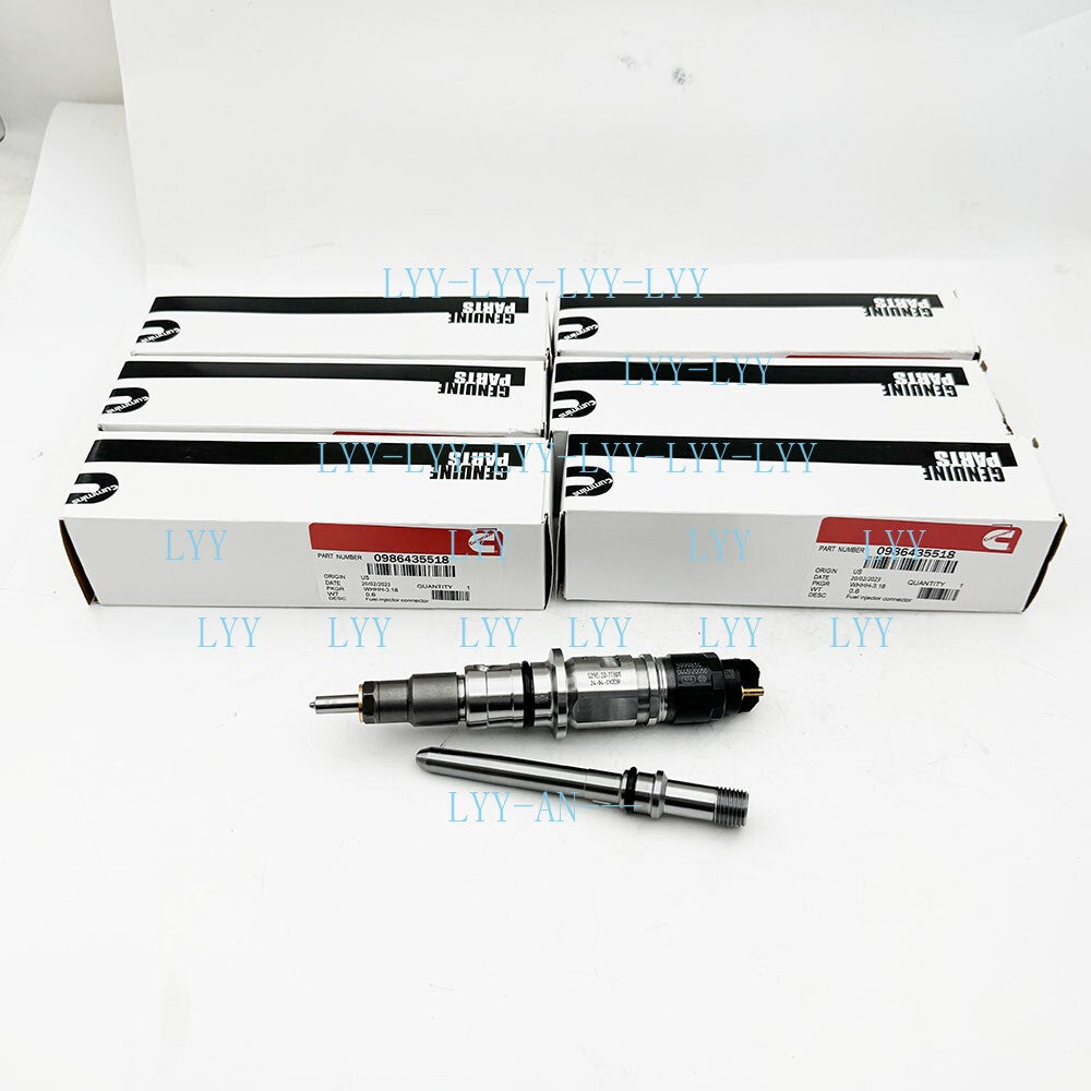 6Pcs 5253220 Fuel Injectors Diesel Fits For Dodge Ram 2500 3500 6.7L 2007-2012
