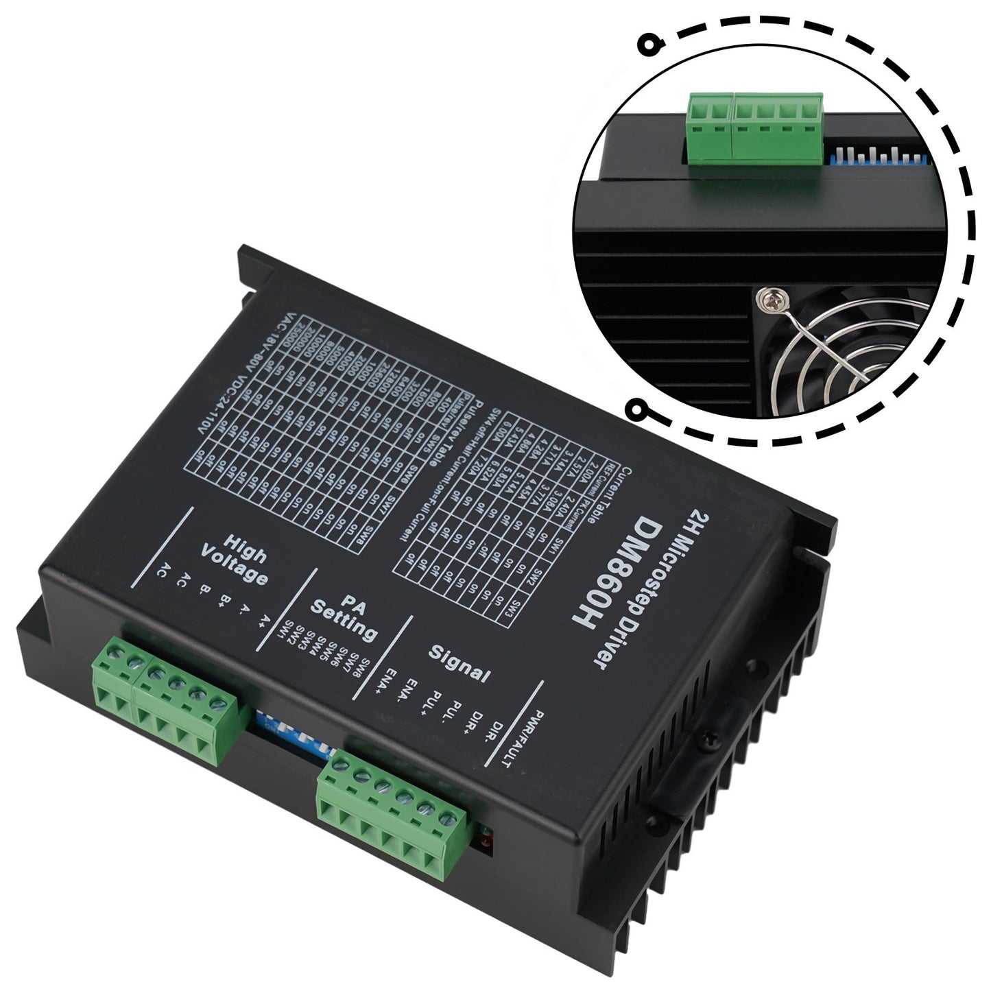 DM860H Stepper MotorDriver 2H Microstep Driver with Retention Function