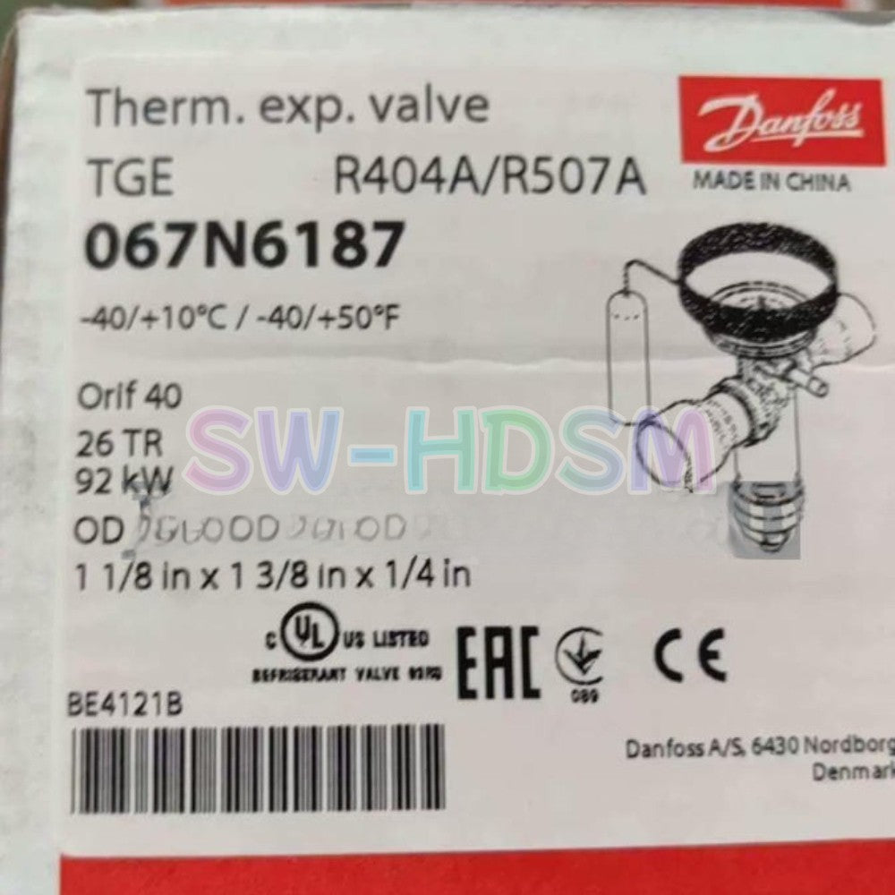 1PCS  for Danfoss 067N6187 Thermal Expansion Valve Freight Free