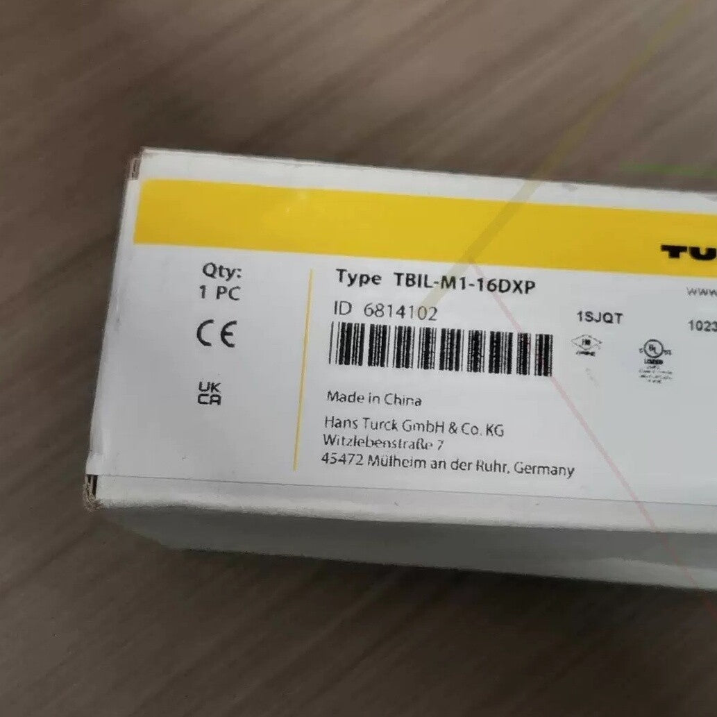 1/piece  Turck I/O Hub Module TBIL-M1-16DXP 6814102