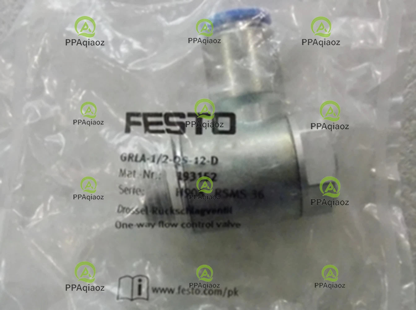 1PC  FESTO GRLA-1/2-QS-12-D 193152 Throttle Valve Free Shipping