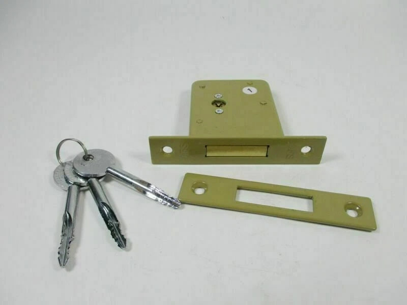 B1045/1046 I AFS Security Door Lock Mortise Lock Invisible Door Lock Cross Key