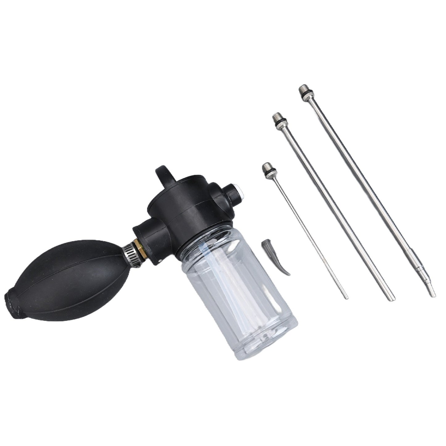 User Friendly Flies Control Bulb Duster with 3 Interchangeable Nozzles