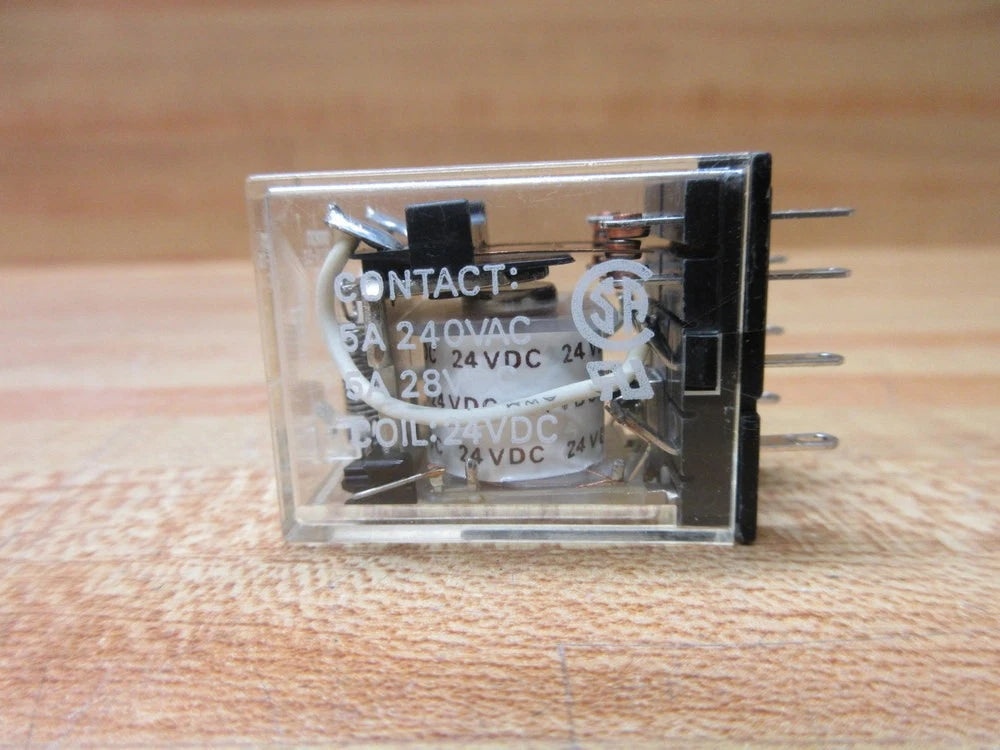 Omron MY2N-D2-24V DC Relay MY2N-D2-24-VDC (Pack of 3)