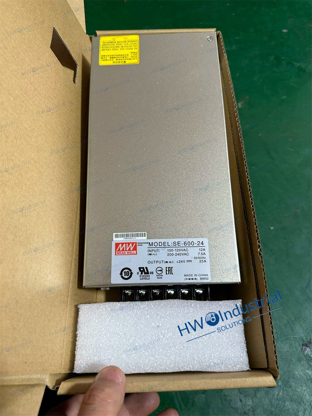 1/piece SE-600-24 600W 24V 25A MEAN WELL High Power Industrial Power Supply