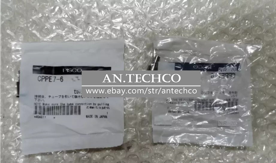 10PCS For PISCO CPPE7-6 Pneumatic fittings