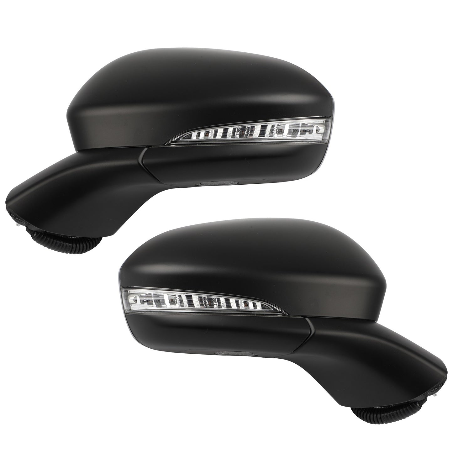 Pair Mirrors Set For 2018 Ford Fusion Heated w/Signal Lamp+Memory+Puddle Light