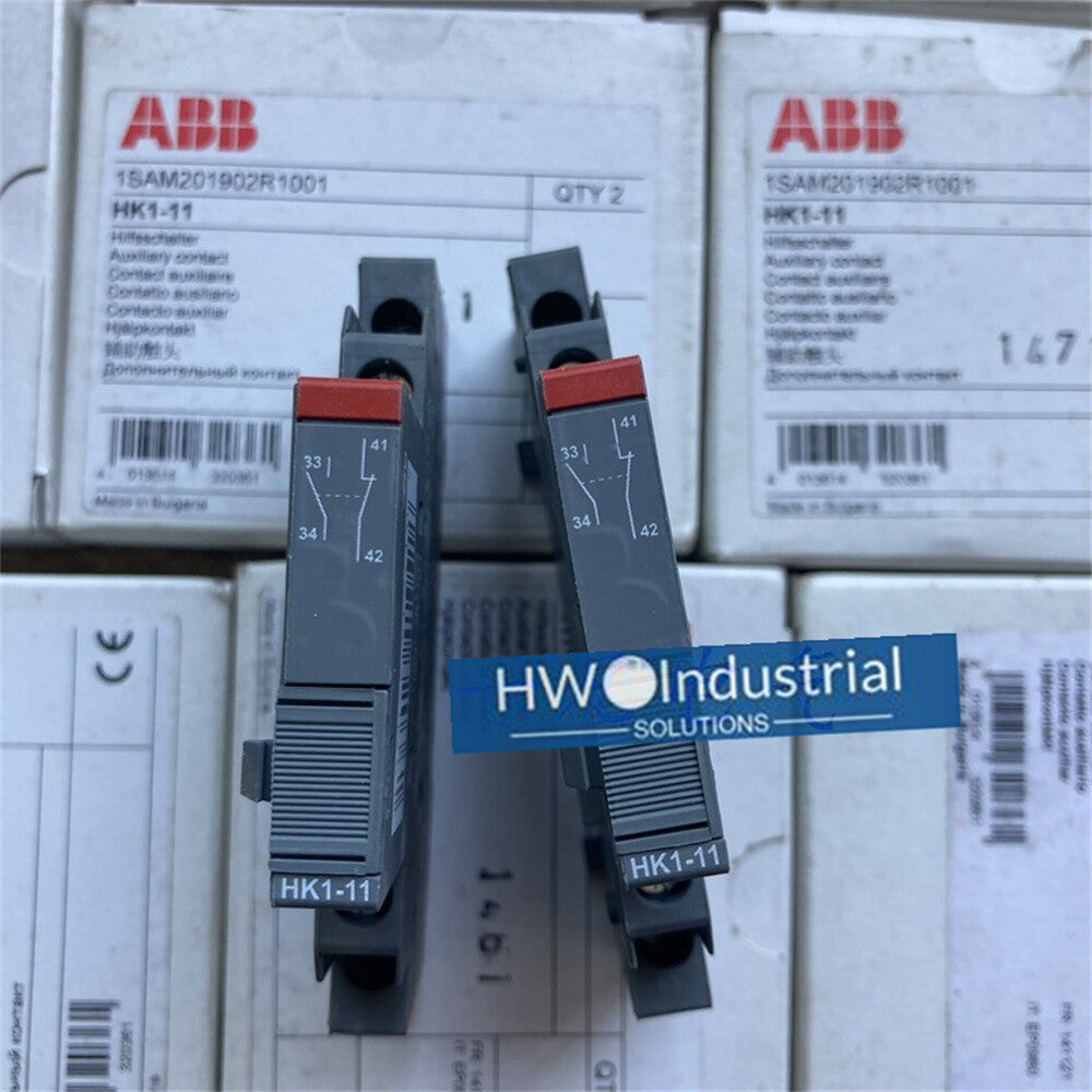 Box/2pieces  ABB Motor Protector Accessory Auxiliary Contact HK1-11 HK111