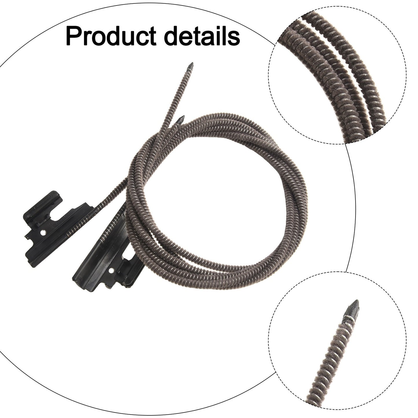 Black Sunroof Glass Cables for For Bmw For Mini For Cooper F55 56 & 60 2 Pack