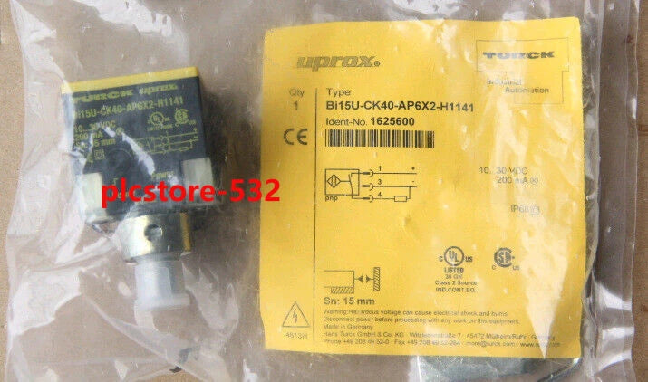 Turck Bi15U-CK40-AP6X2-H1141 Proximity Switch #P