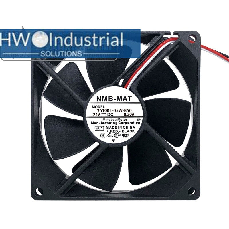 NMB-MAT 3610KL-05W-B50 9025 24V 0.20A Inverter Cooling Fan