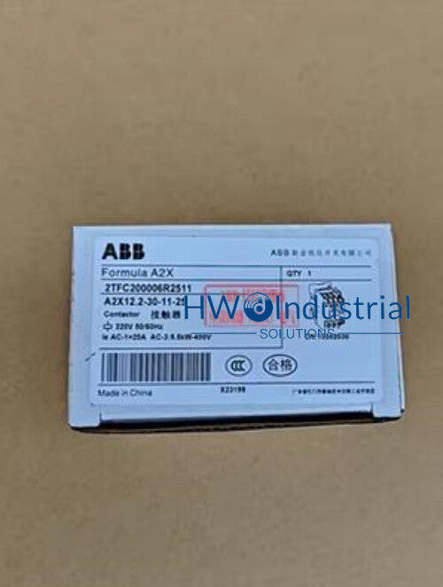 1PC  ABB Air Switch Circuit Breaker Contactor A2X18.2-30-11-25 220V