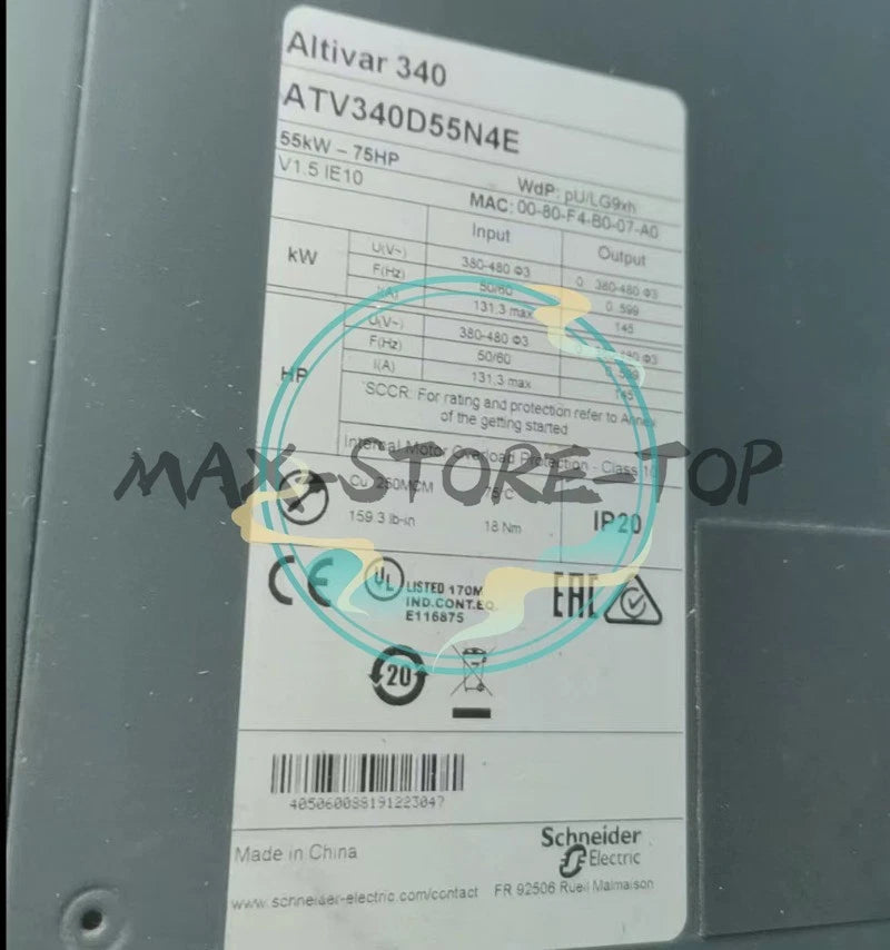 1 PC  TESTED Schneider ATV340D55N4E Inverter Fast Shipping