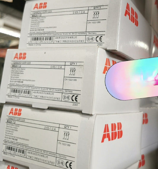 1pcs ABB 10221389 Motor Circuit Breaker MS2X-1.0