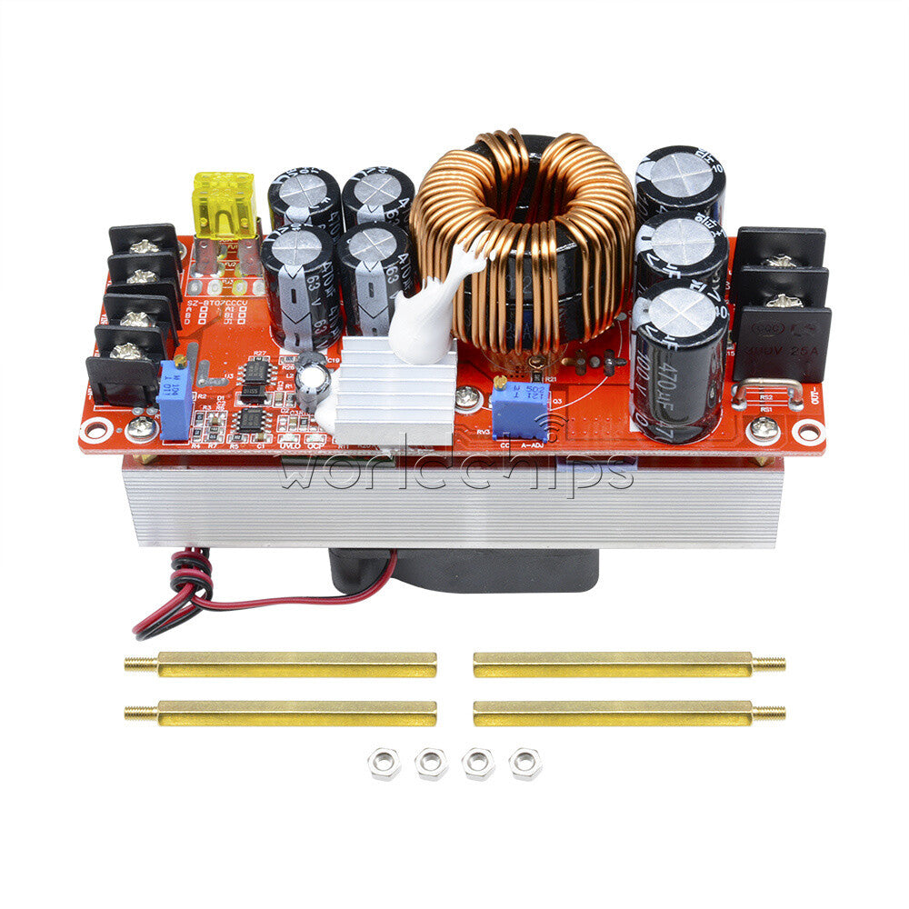 DC-DC Constant Current 1500W 30A Boost Converter Step Up Power Supply Module