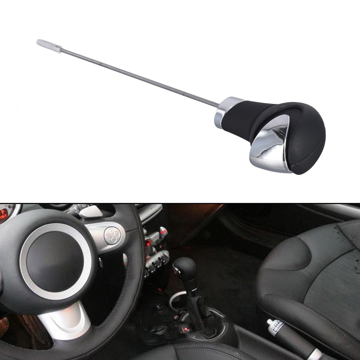 Upgrade Your For MINI Cooper with this Automatic Leather Gear Shift Lever Knob