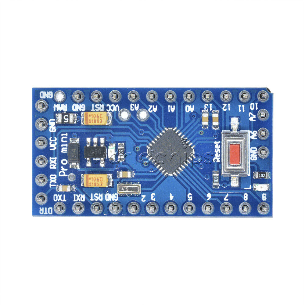 10PCS Pro Mini Atmega328 5V 16M Microcontroller Arduino-compatible Board Nano