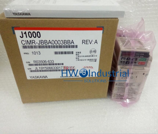 1PC  Yaskawa Inverter CIMR-JBBA0003BBA Single-phase 220V 0.75KW/0.4KW