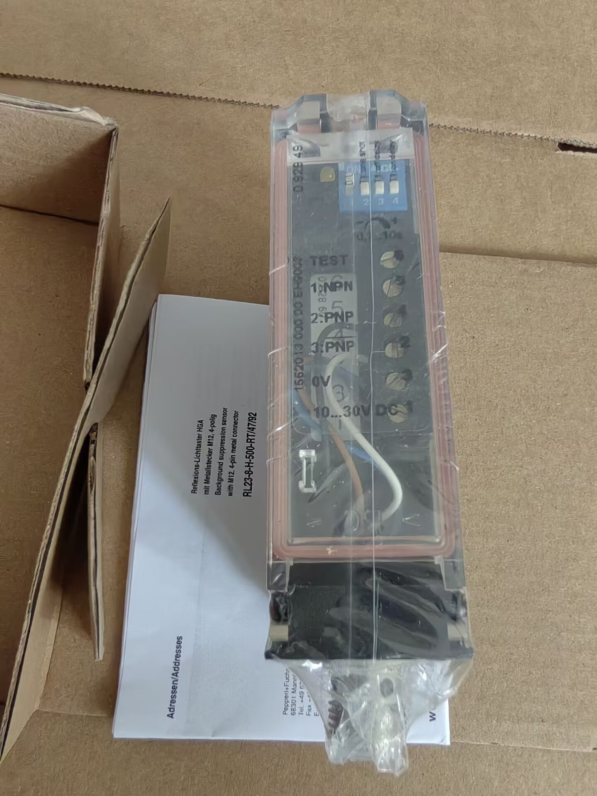 P+F RL23-8-H-500-RT/47/92 Photoelectric Sensor KD