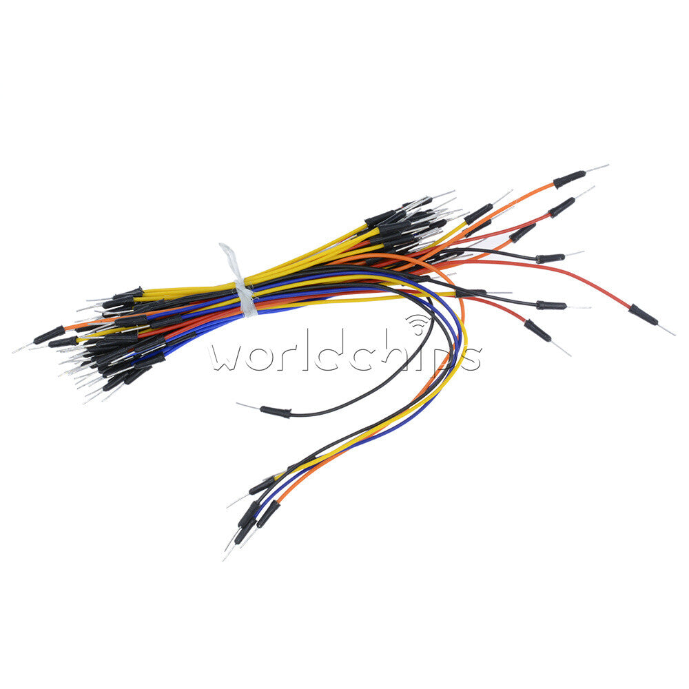 10 * 65PCS 650PCS Breadboard Jumper Wires Male to Male Solderless Flexible Cable