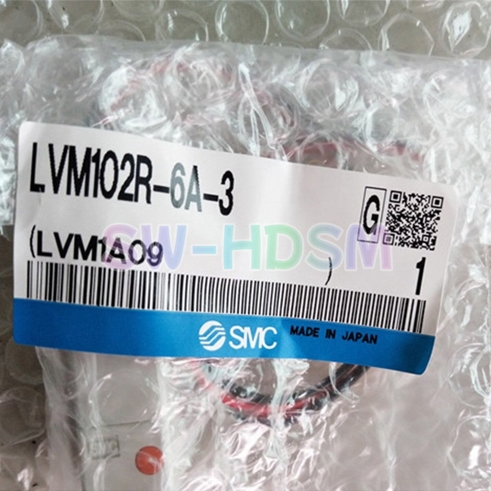 1PCS  for SMC LVM102R-6A-3 Three-way Solenoid Valve Freight Free