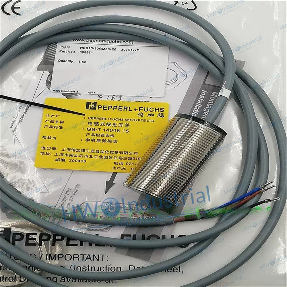 1/Piece NBB15-30GM50-E0 NBB15-30GM50-EO  P +Fuchs Proximity Switch Sensor