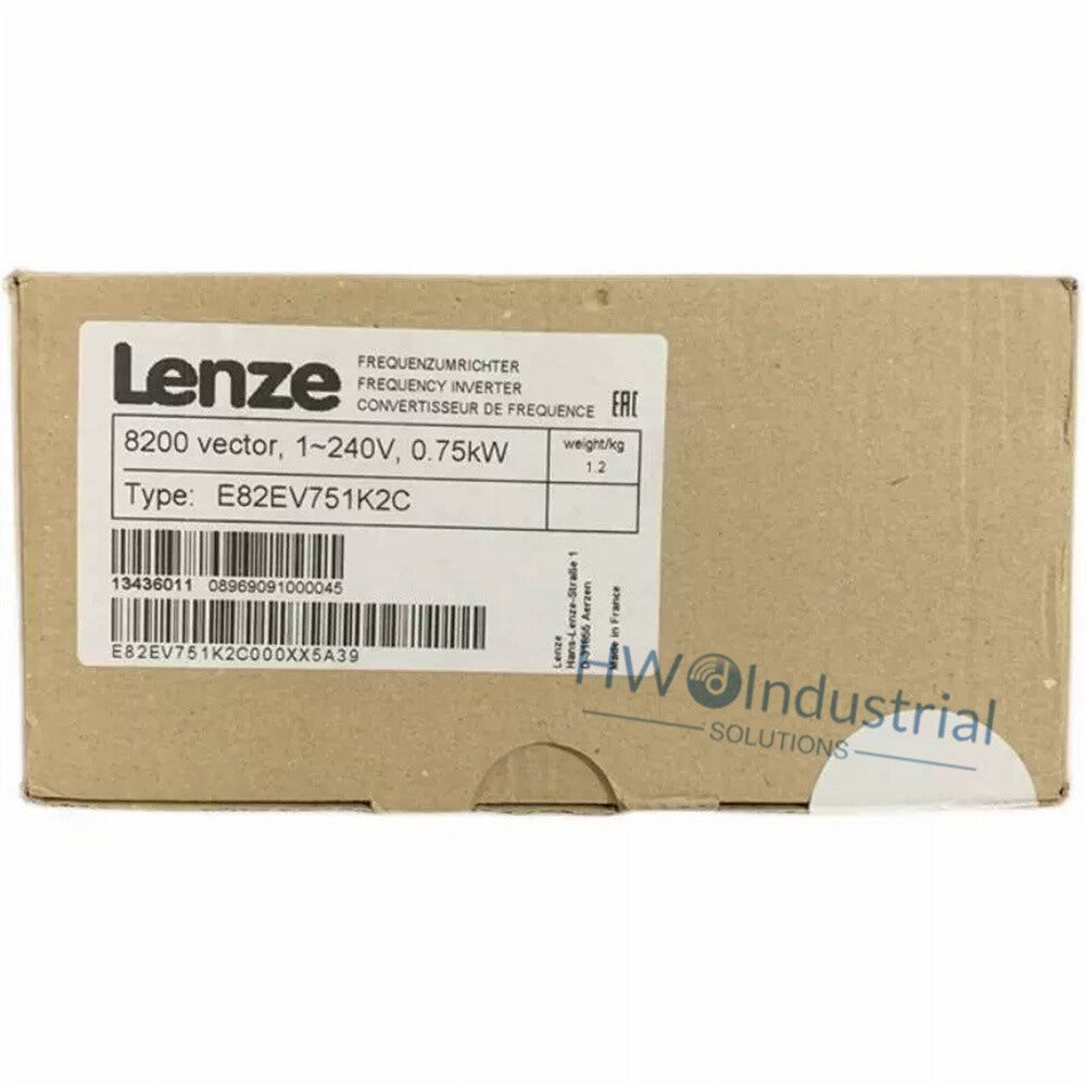 1/Piece LENZE Inverter E82EV751K2C E82EV751_2C Frequency Converter