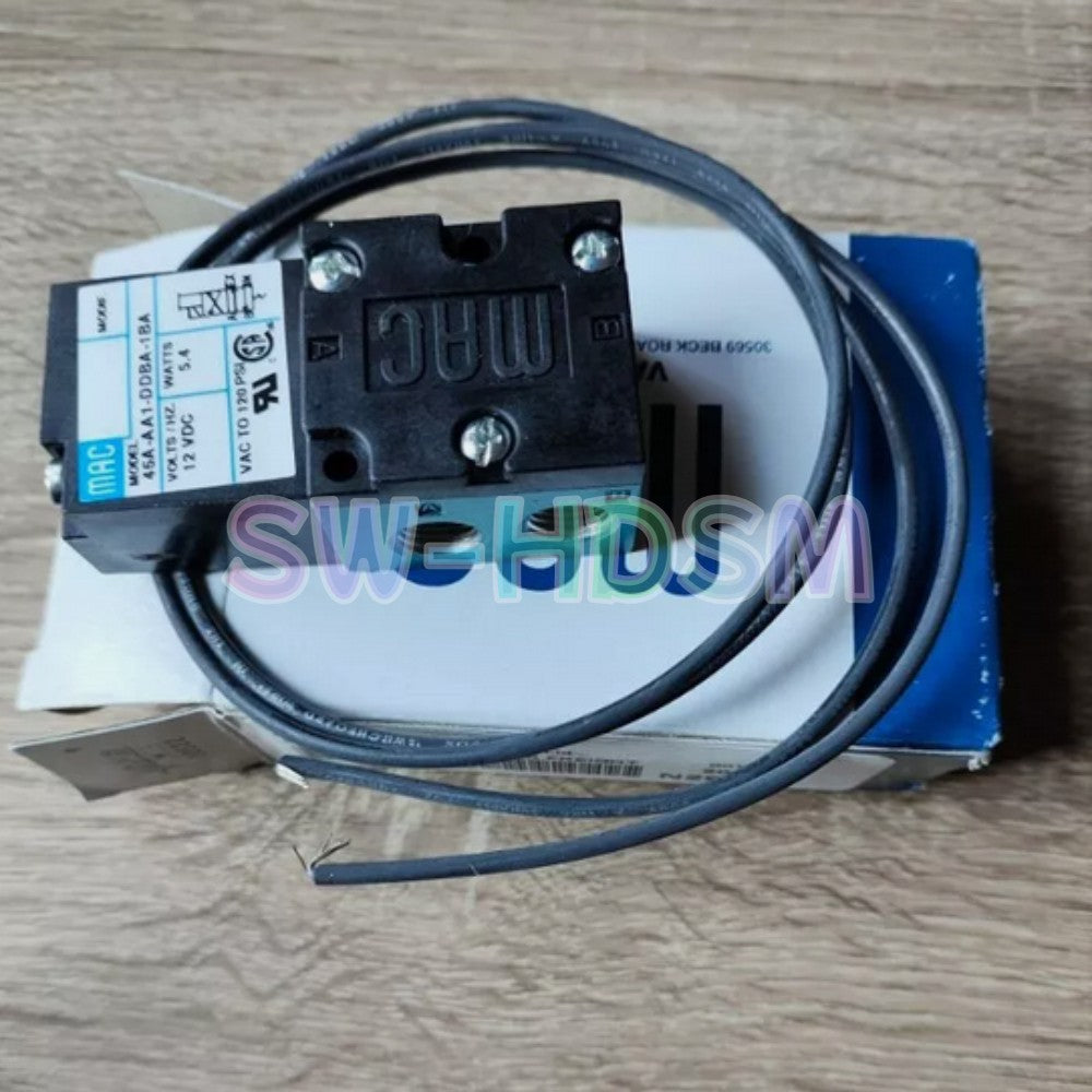 1PCS   MAC High frequency solenoid valve 45A-AA1-DDBA-1BA DC12V 5.4W