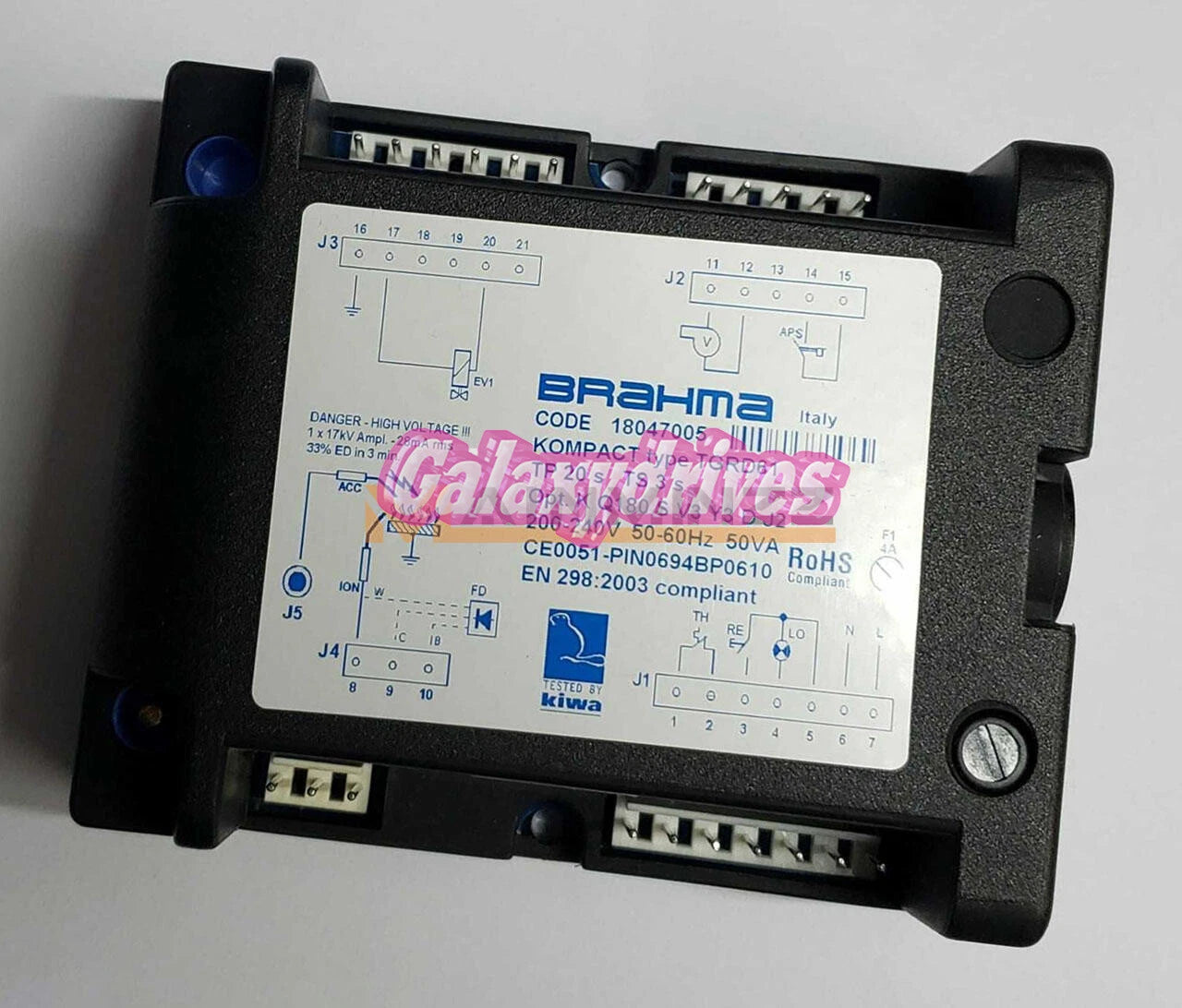 BRAHMA TGRD61 Control Box Combustion Program for Burner Controller (1Pcs) #P