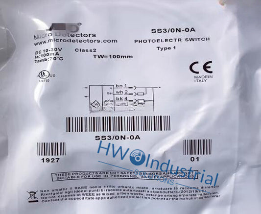 1PC Micro Detectors Photoelectric Switch SS3-0N-0A Inductive Sensor