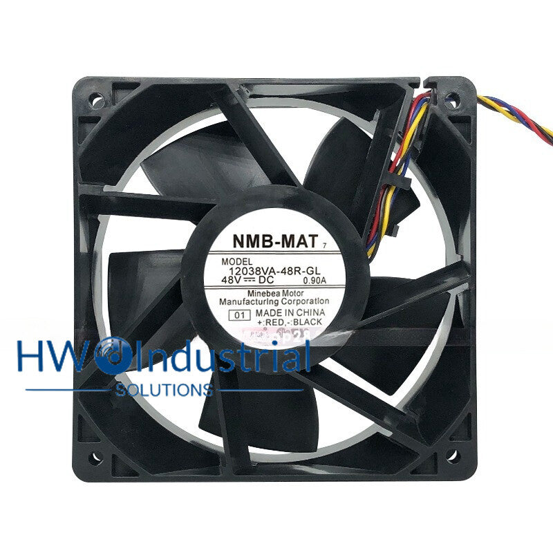 NMB 4-wire NMB 12038VA-48R-GL 48V 0.90A 12CM 12038 Inverter Cooling Fan