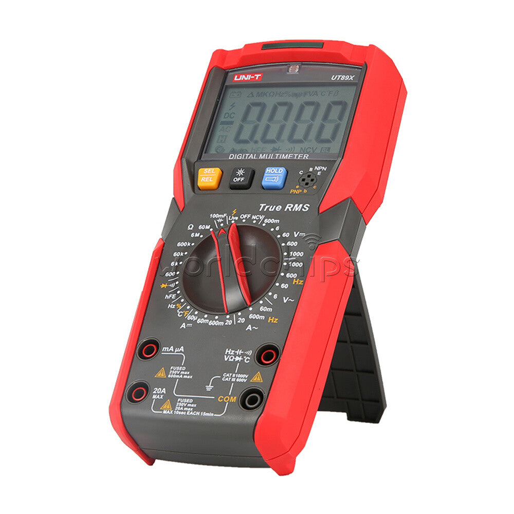 Professional Digital Multimeter True RMS NCV 20A Current AC/DC Voltmeter Tester