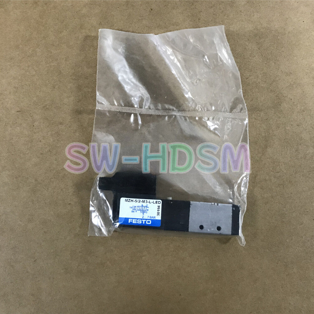 1PCS   Festo MZH-5/2-M3-L-LED Solenoid Valve Freight Free
