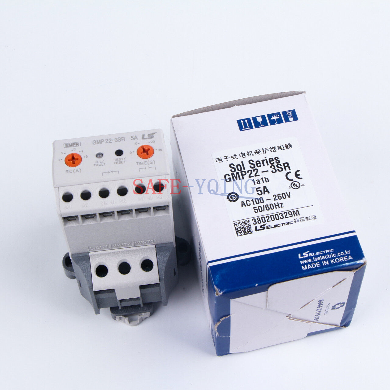LS Thermal overload relay GMP22-3SR 1A1B 5A AC100-260V  Fast delivery