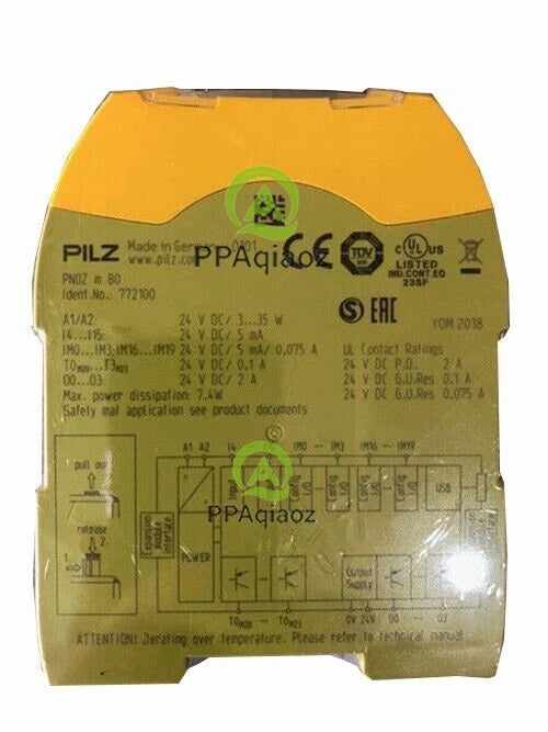 772100  PILZ PNOZ m b0 772100 Safety Relay #P