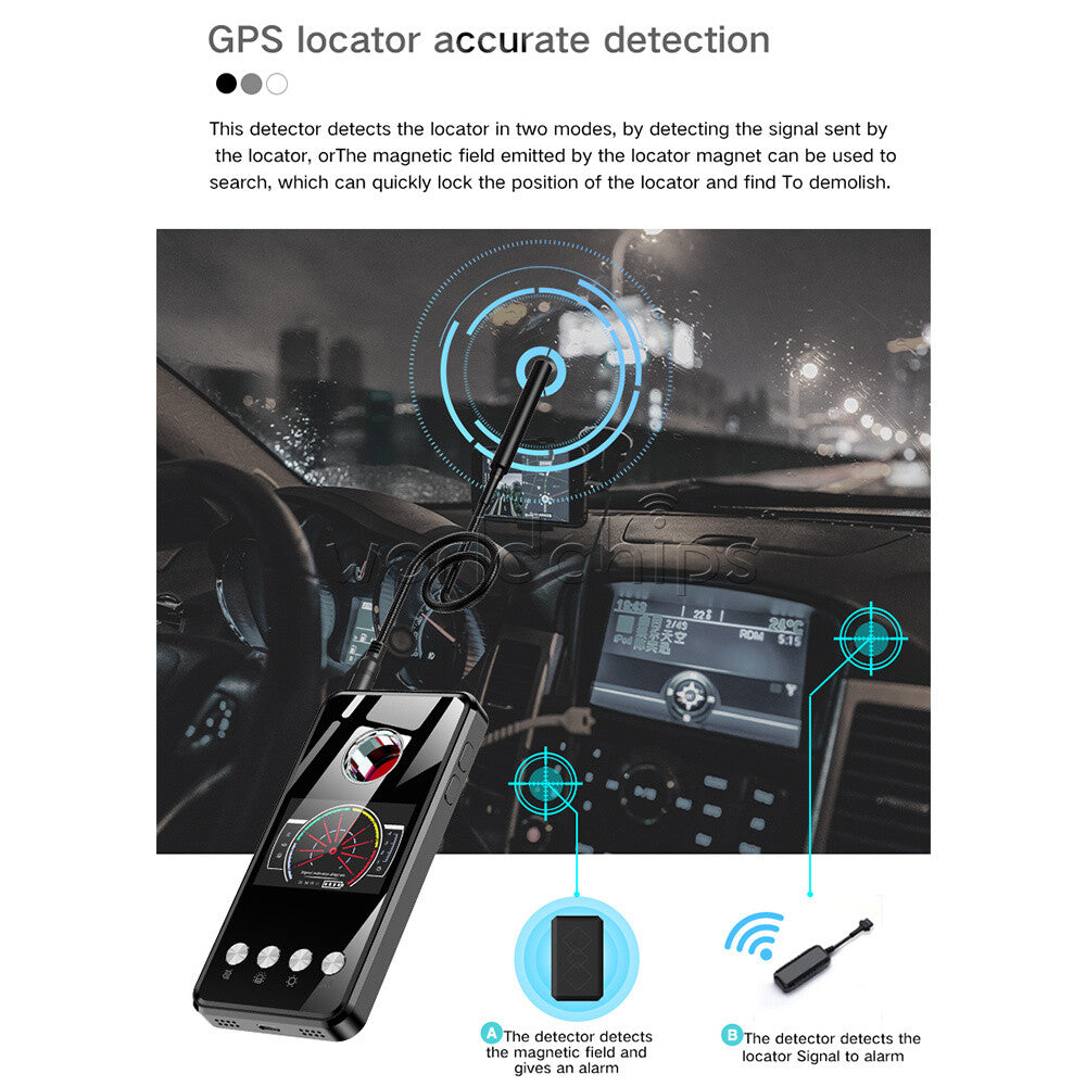 T2 Laser Infrared Detector Signal Tracker Finder Anti-Hidden Camera Detector