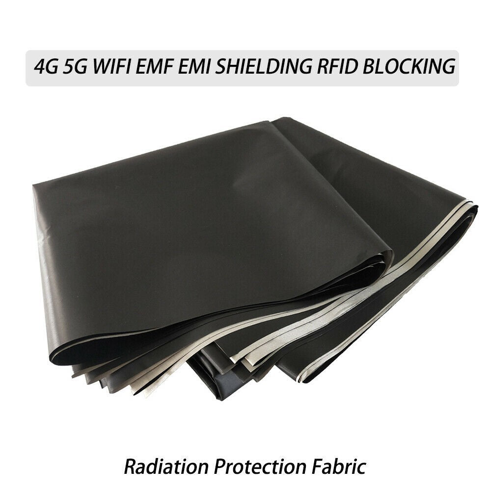 Black Radiation-proof Fabric 5G Signal Shielding Cloth For Clothes Practical