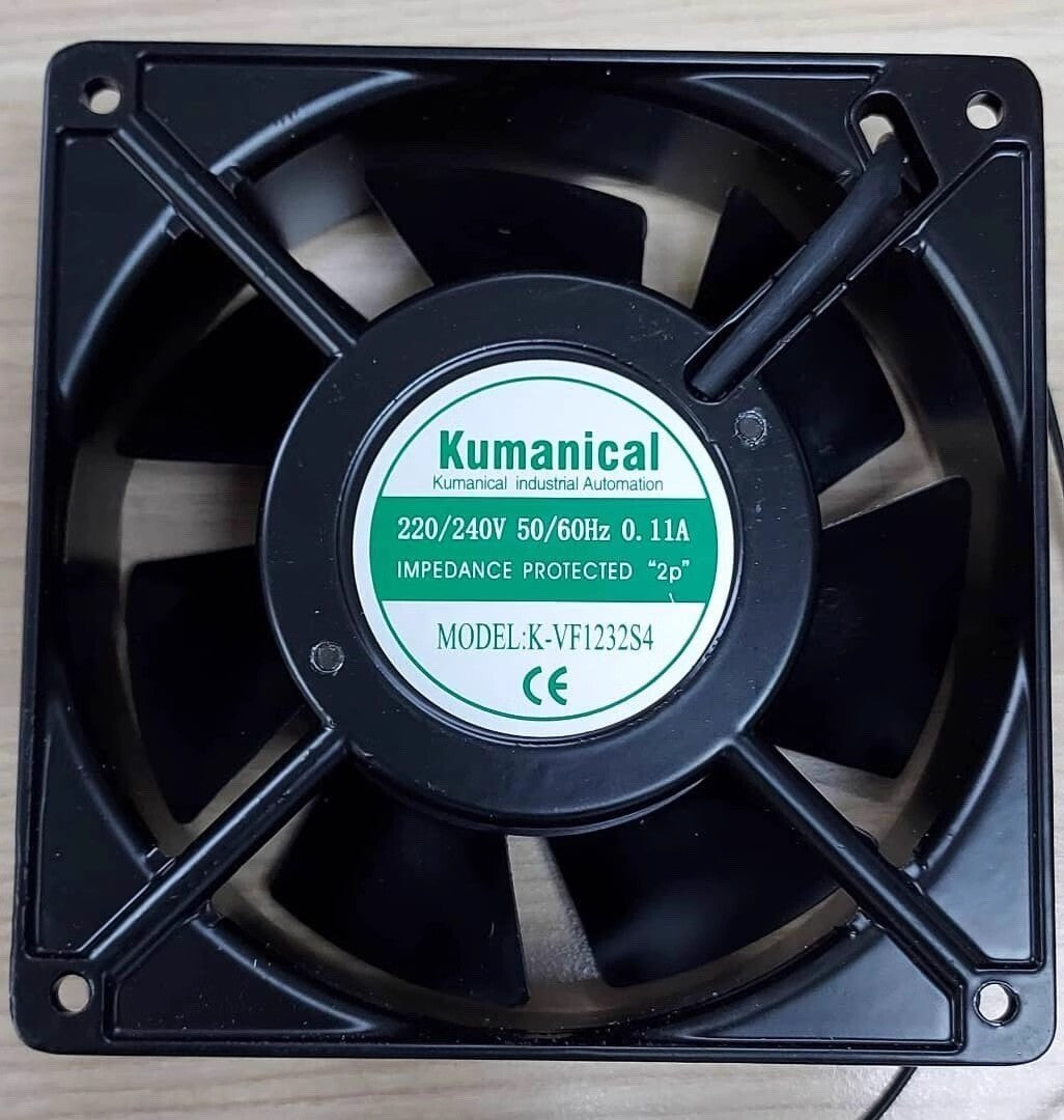 Kumanical K-VF1232S4 12038 220/240V 0.11A 12CM Axial Cooling Fan