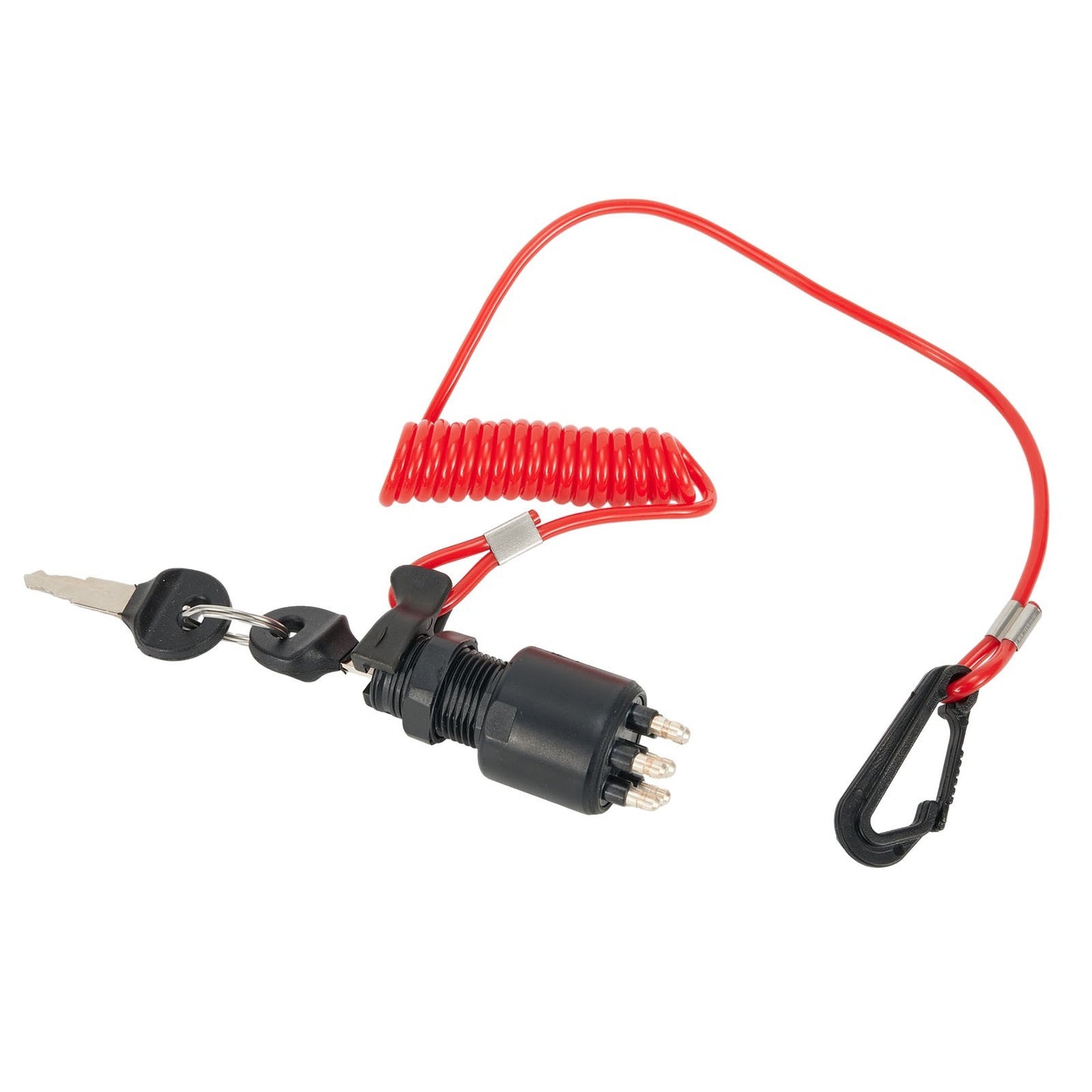 Evinrude/Johnson OMC -OEM Ignition Key Switch & Safety Lanyard 5005801