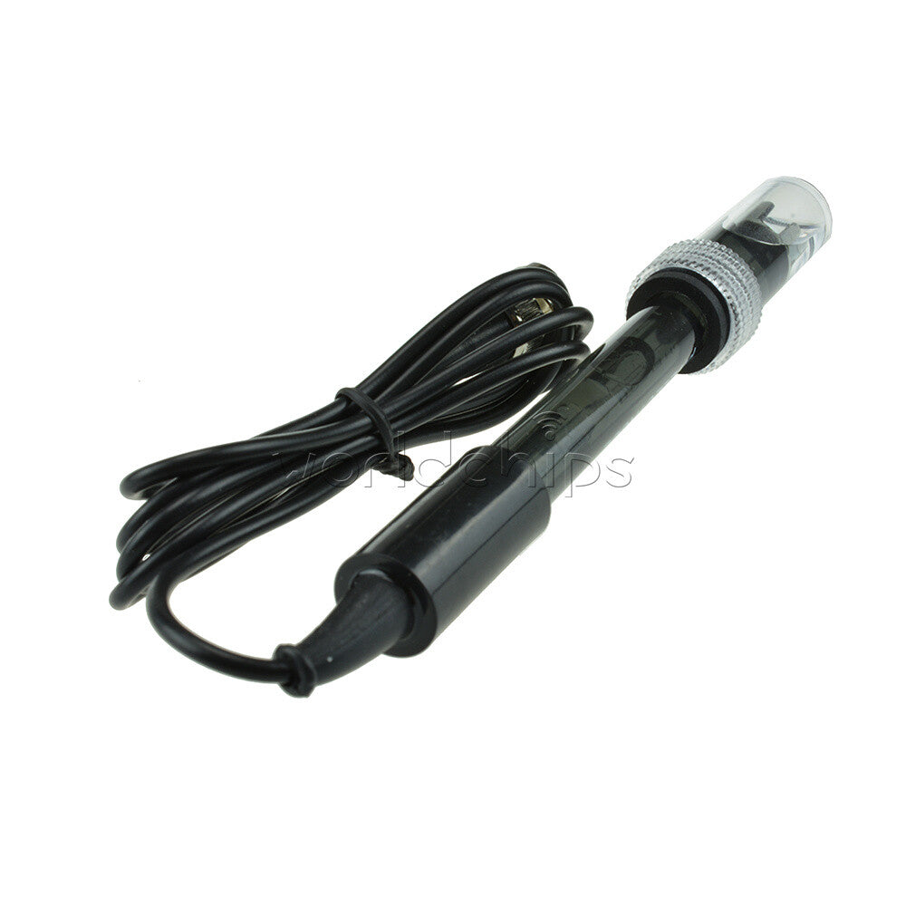 PH Electrode Probe BNC +Liquid PH0-14 Value Detect Sensor Module for Arduino